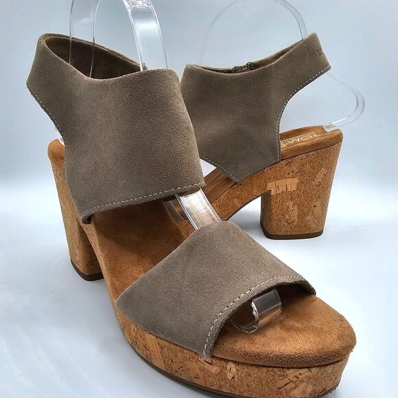 TOMS Majora Platform City Sandals Women's Size 8 - Picture 1 of 9